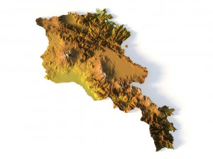 Armenia STL 3D Print Model