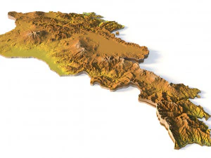 Armenia STL 3D Print Model