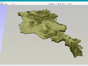Armenia STL 3D Print Model