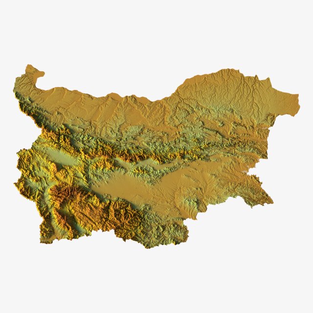 Bulgaria STL 3D Принт Модель .c4d .max .obj .3ds .fbx .stl .blend 