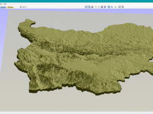 Bulgaria STL 3D Принт Модель