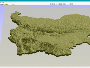 Bulgaria STL Modello di stampa 3D