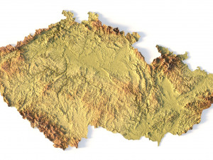 Czech Republic STL 3D 프린트 모델