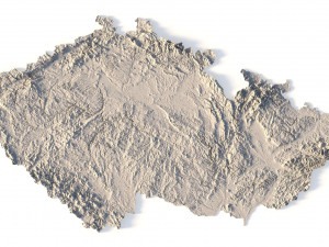 Czech Republic STL 3D 프린트 모델