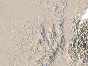 France Terrain for CNC Printing and Design 3D Принт Модель