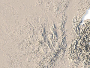 France Terrain for CNC Printing and Design 3D Print Model