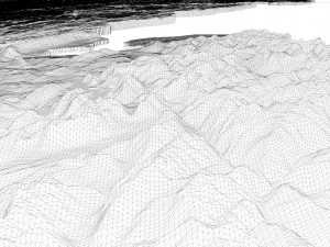 France Terrain for CNC Printing and Design 3D Print Model