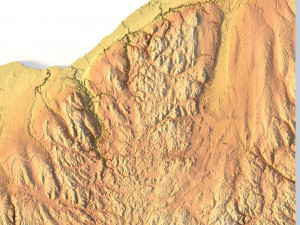 State of Ohio STL 3D Druckmodell