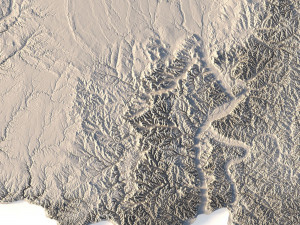 State of Ohio STL 3D Druckmodell