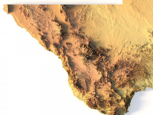 State of Texas STL 3D 打印模型