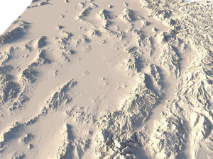 State of Utah STL 3D Print Model