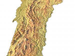 State of Vermont STL 3D Print Model