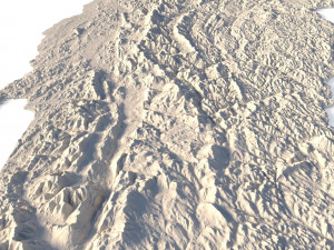 State of Vermont STL 3D Print Model