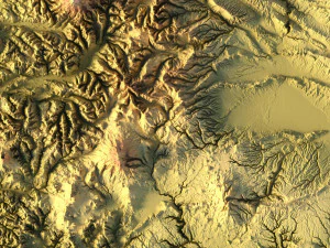 State of Washington STL 3D Print Model