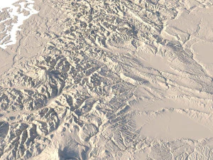 State of Washington STL 3D Print Model
