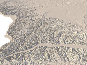 State of Wisconsin STL 3D Print Model