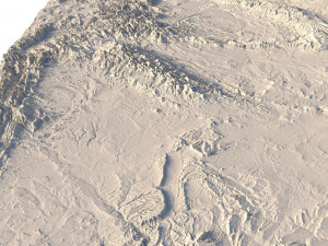 State of Wyoming STL Modello di stampa 3D
