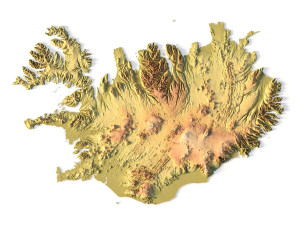 Iceland STL 3D Print Models