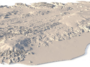 Iceland STL 3Dプリントモデル