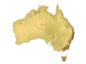 Australia STL 3D Принт Модель