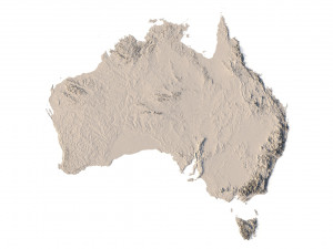 Australia STL 3D Принт Модель