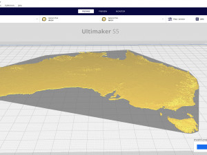 Australia STL 3D Принт Модель