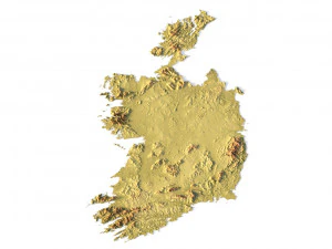 Irlanda STL Modelo de impresión 3D