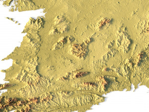 Ireland STL 3D Print Model