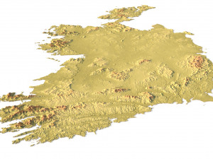 Ireland STL 3D Print Model