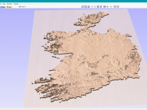 Ireland STL 3D Print Model