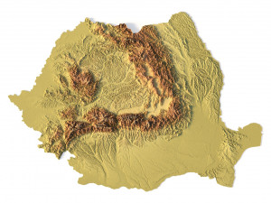 Romania STL 3D Принт Модель