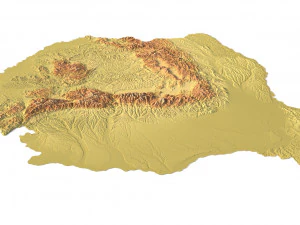 Romania STL 3D Print Model