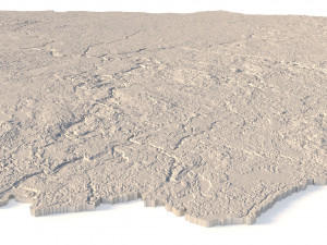Lithuania STL 3D-printmodel
