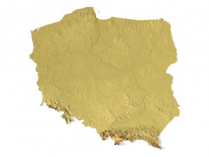 Poland STL Modello di stampa 3D