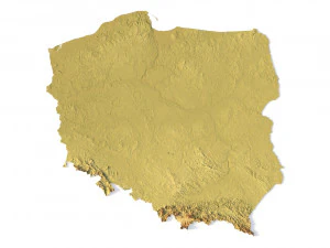 Poland STL 3D Print Model