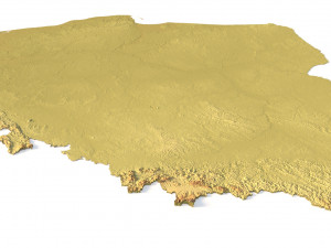 Poland STL Modello di stampa 3D