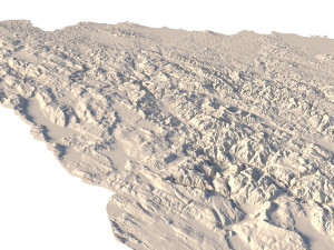 Bosnia and Herzegovina STL 3D Baskı Modeli