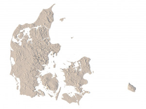 Denmark STL 3D Print Model