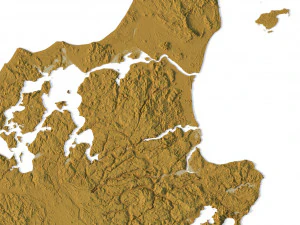 Denmark STL 3D Print Model