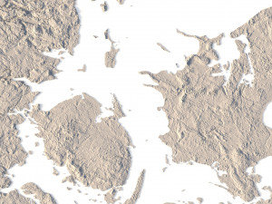 Denmark STL 3D Print Model