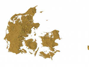 Denmark STL 3D Print Model