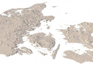 Denmark STL 3D Print Model