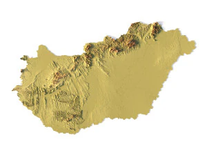 Ungheria STL Modello di stampa 3D