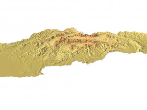 Slowakei STL 3D Druckmodell