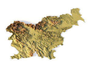 Slovenia STL 3D Print Model