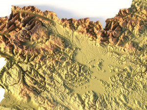 Slovenia STL Modelo de Impressão 3D