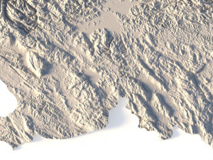 Slovenia STL Modelo de Impressão 3D