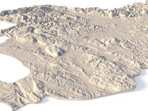Slovenia STL Modelo de Impressão 3D