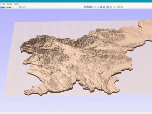 Slovenia STL 3D Print Model