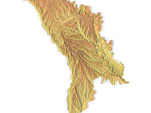 摩尔多瓦STL 3D 打印模型